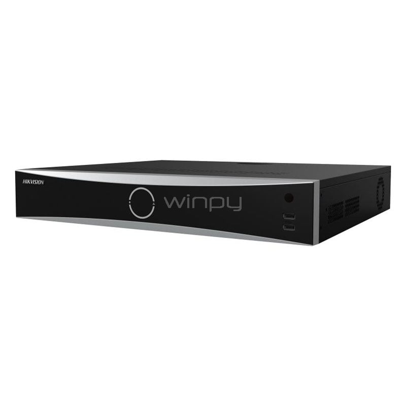 NVR Hikvision DeepinMind de 32 Canales (8k, H.265+, HDMI/ VGA, PoE, 1.5U)