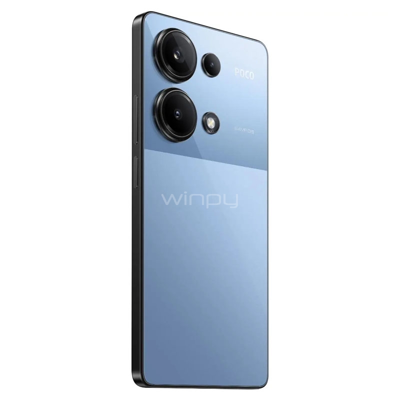 Celular Xiaomi POCO M6 Pro de 6.67“ (OctaCore, 8GB RAM, 256GB Internos, Azul)