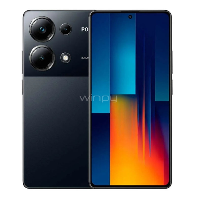 Celular Xiaomi POCO M6 Pro de 6.67“ (OctaCore, 8GB RAM, 256GB Internos, Black)