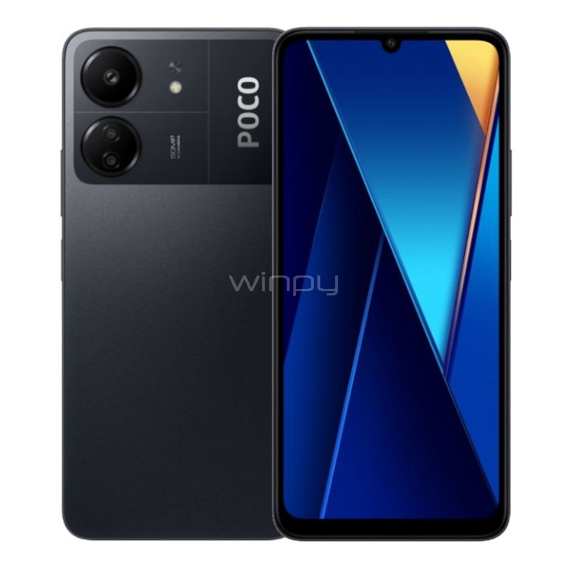 Celular Xiaomi POCO C65 EU de 6.74“ (OctaCore, 6GB RAM, 128GB Internos, Black)