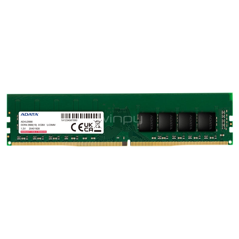 ADATA Premier DDR4 2133 8GB メモリ 2枚(16GB) Memoria RAM ADATA Premier de 8GB (DDR4, 2666MHz, DIMM