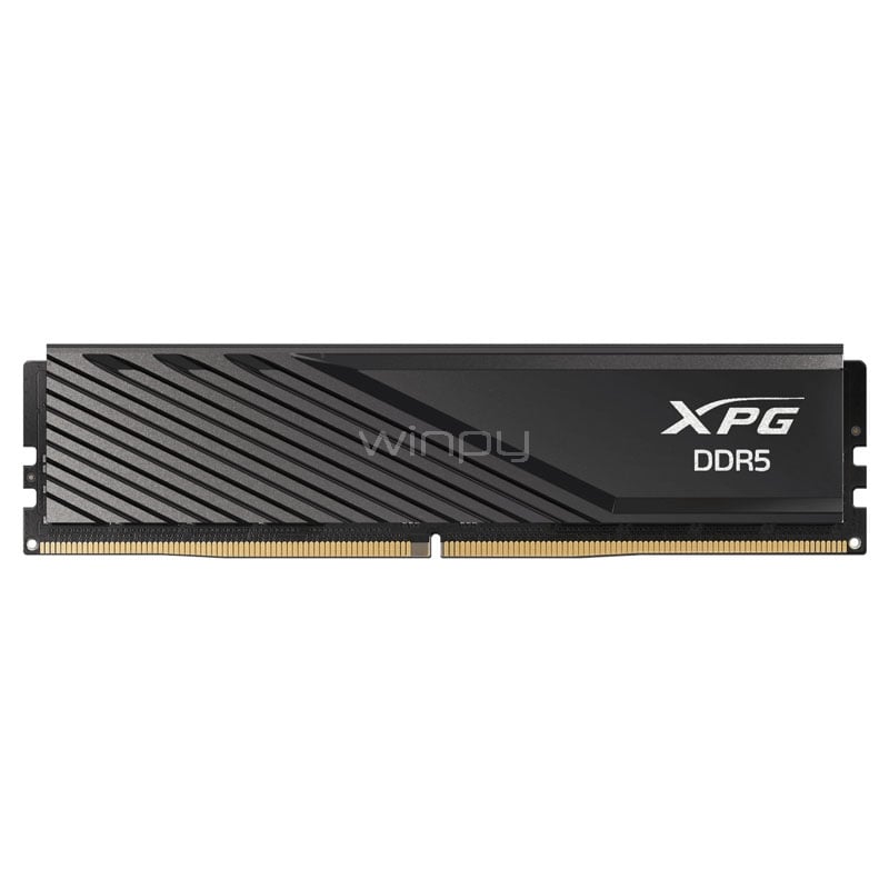 Memoria RAM XPG Lancer Blade Black de 16GB (DDR5, 6000MHz, CL30, DIMM)