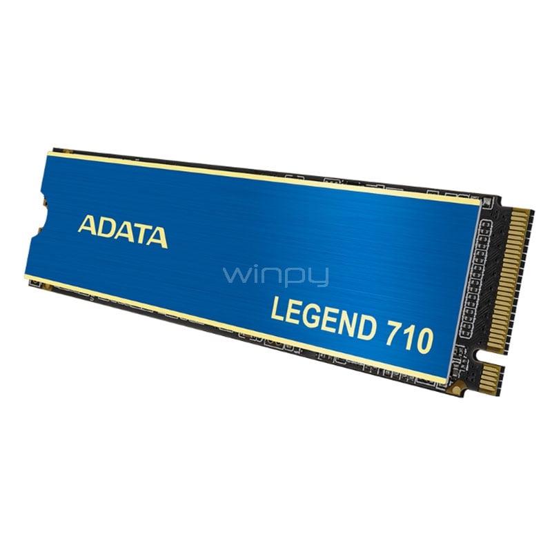 Unidad SSD ADATA Legend 710 de 256GB (NVMe M.2, PCle 3.0, Hasta 2.400MB/s)
