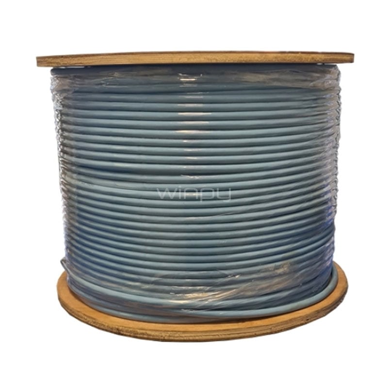 Cable Exelink de 305M (CAT6A, F/UTP LSZH, 23AWG, Azul)
