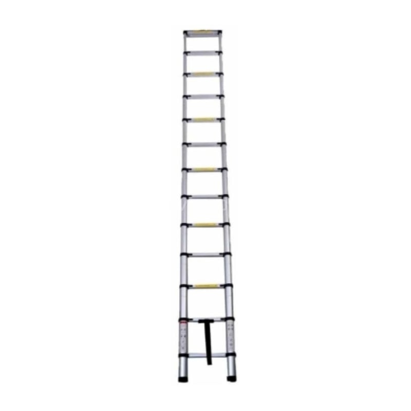 Escalera Telescópica Exelink de 4.1M (13 peldaños, hasta 150Kg, Aluminio)