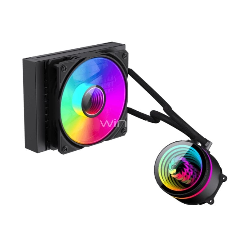 Refrigeración Líquida GameMax IceBurg 120 Infinity (LGA1700/AM4, 120mm, 2300rpm, PWM)