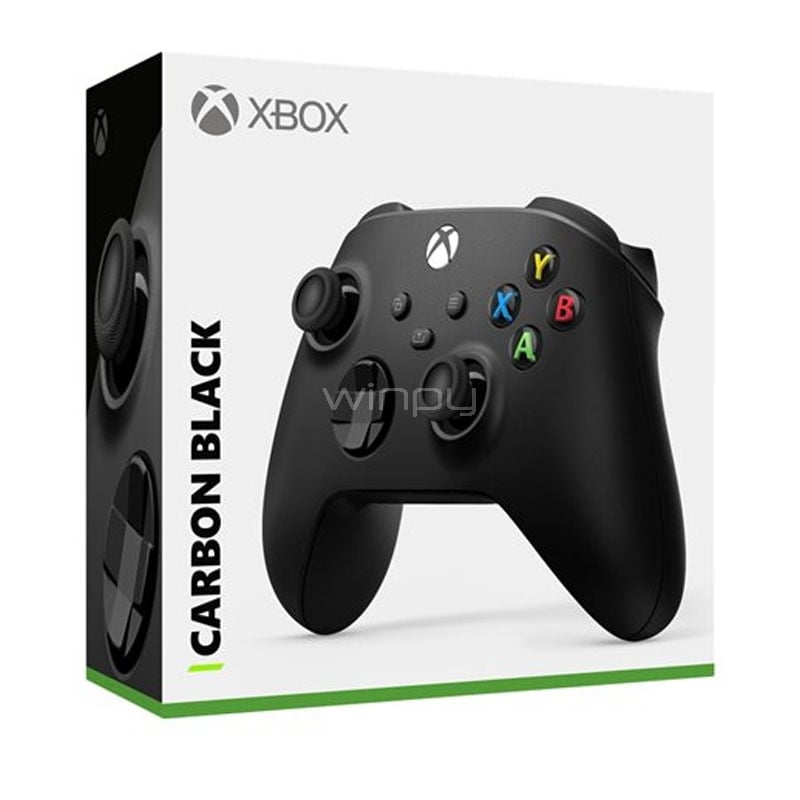 Control Microsoft Xbox Inalámbrico (One/Series S/X, Xbox Wireless/Bluetooth/ Cable USB, Negro Carbón)