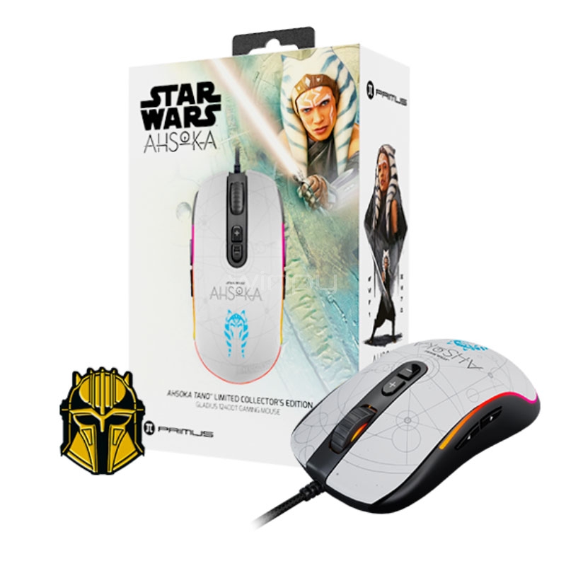 Mouse Gamer Primus Gladius12400T (Sensor PixArt, 12.400dpi, Ahsoka)