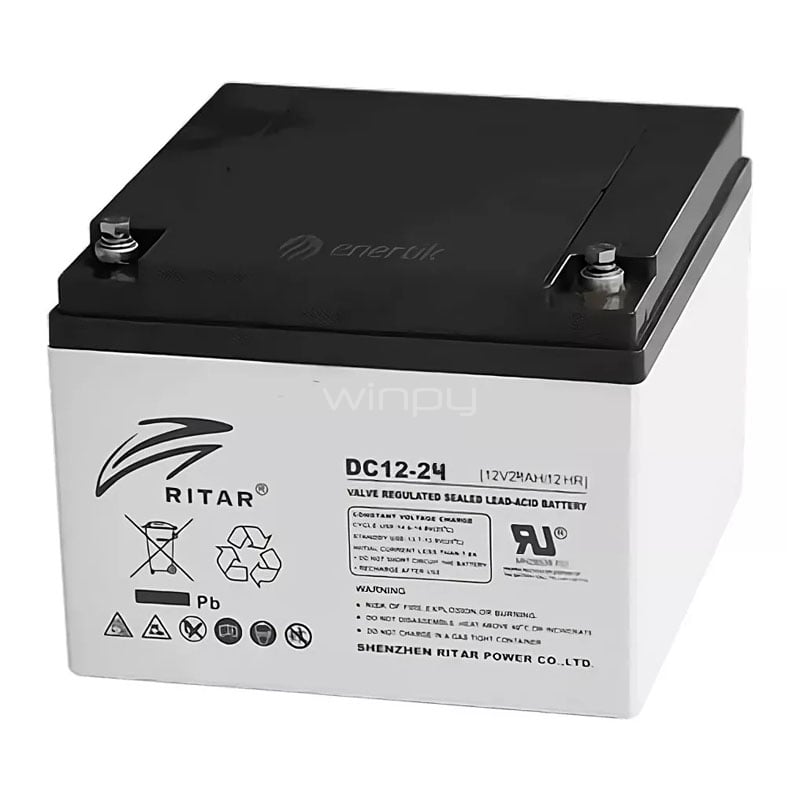 Batería Enersafe HR12-96W de 12V/ 24Ah