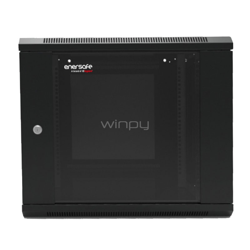 Rack de Muro Enersafe de 6U (2 Ventiladores, hasta 100Kg, IP20)
