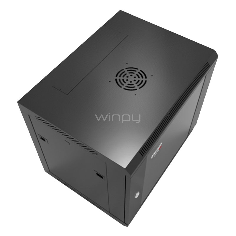 Rack de Muro Enersafe de 6U (2 Ventiladores, hasta 100Kg, IP20)
