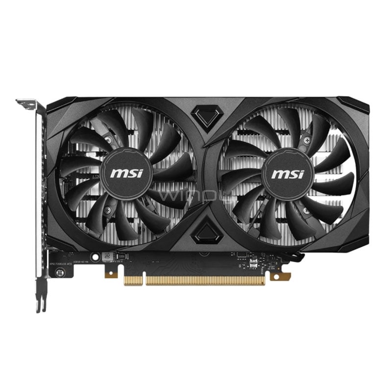 Tarjeta de Video MSI GeForce RTX 3050 VENTUS 2X OC de 6GB GDDR6