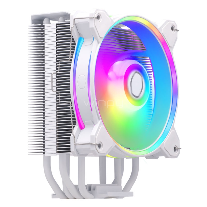 Disipador Cooler Master Hyper 212 Halo White (LGA1700/AM5, 120mm, 2.050rpm, PWM)
