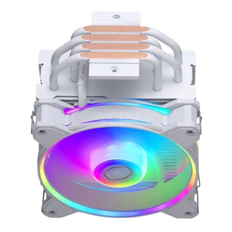 Disipador Cooler Master Hyper 212 Halo White (LGA1700/AM5, 120mm, 2.050rpm, PWM)