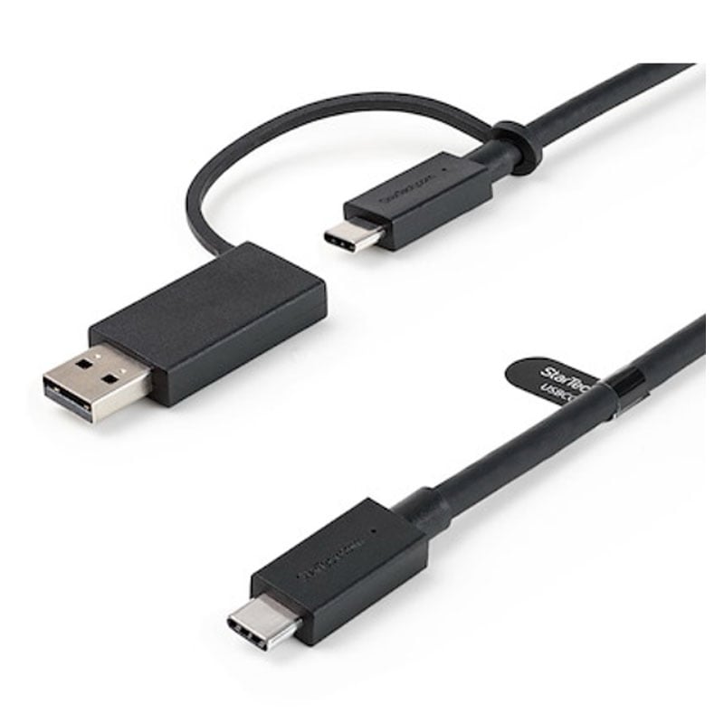 Cable USB-C StarTech de 1 metro (Adaptador USB-A, 10Gbps, PD 100W)