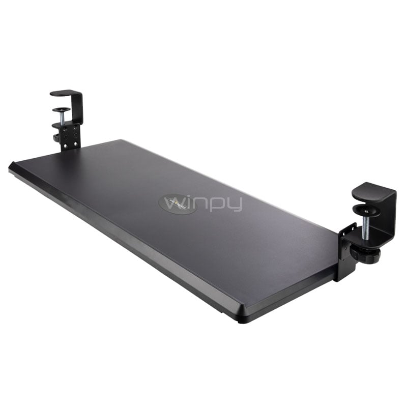 Bandeja de Teclado StarTech para Escritorio (Hasta 12Kg, Altura Ajustable)