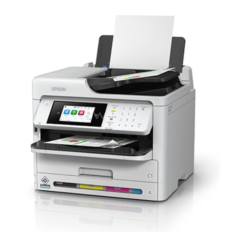Multifuncional Epson WorkForce Pro WF-C5890 (Tinta Color, 25ppm, 1200dpi, Wi-Fi/USB)