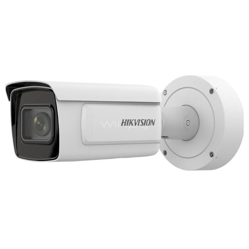 Cámara Bullet Hikvision DeepinView (4MP, Varifocal, Lector de Patente, H.265+, Ethernet, IP67, IK10)
