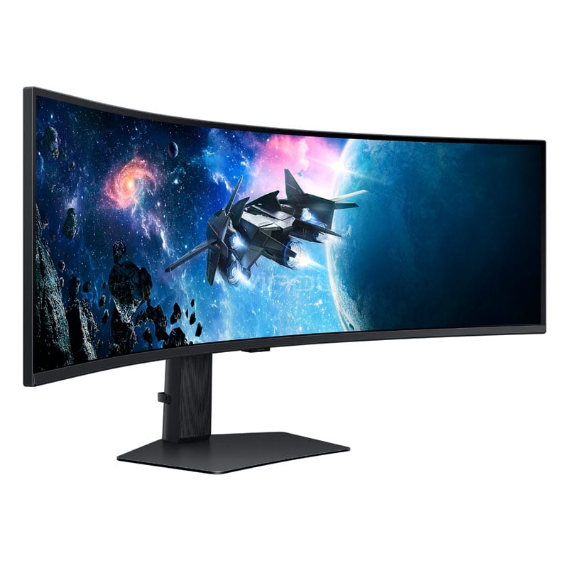 Monitor Gamer Samsung Odyssey G9 49” Curvo (VA, QHD, 240Hz, 1ms, HDR10+, D-Port+HDMI, Vesa, FreeSync)