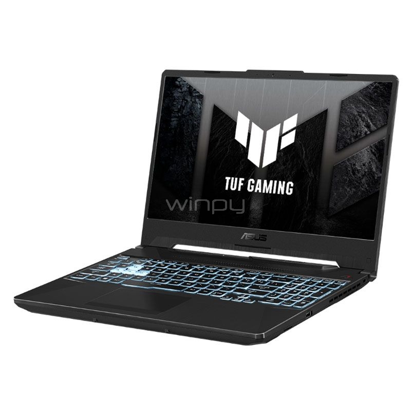 Notebook Gamer ASUS TUF Gaming F15 de 15.6“ (i5-12500H, RTX 3050, 8GB RAM, 512GB SSD, Win11)