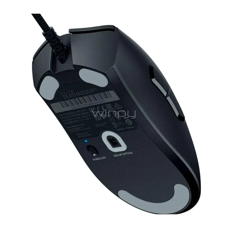 Mouse Gamer Razer DeathAdder V3 Black (Sensor Focus Pro, 30.000dpi, Speedflex)