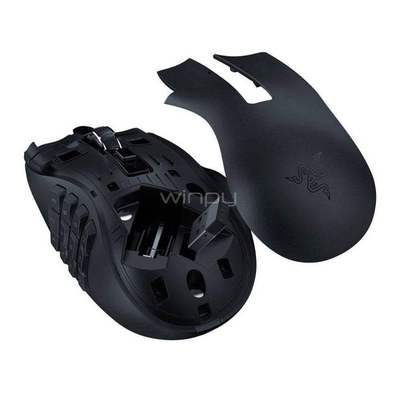 Razer NAGA V2 HYPERSPEED ワイヤレスゲーミングマウス Mouse Gamer Razer Naga V2 Hyperspeed (Bluetooth/Dongle USB, 30.000