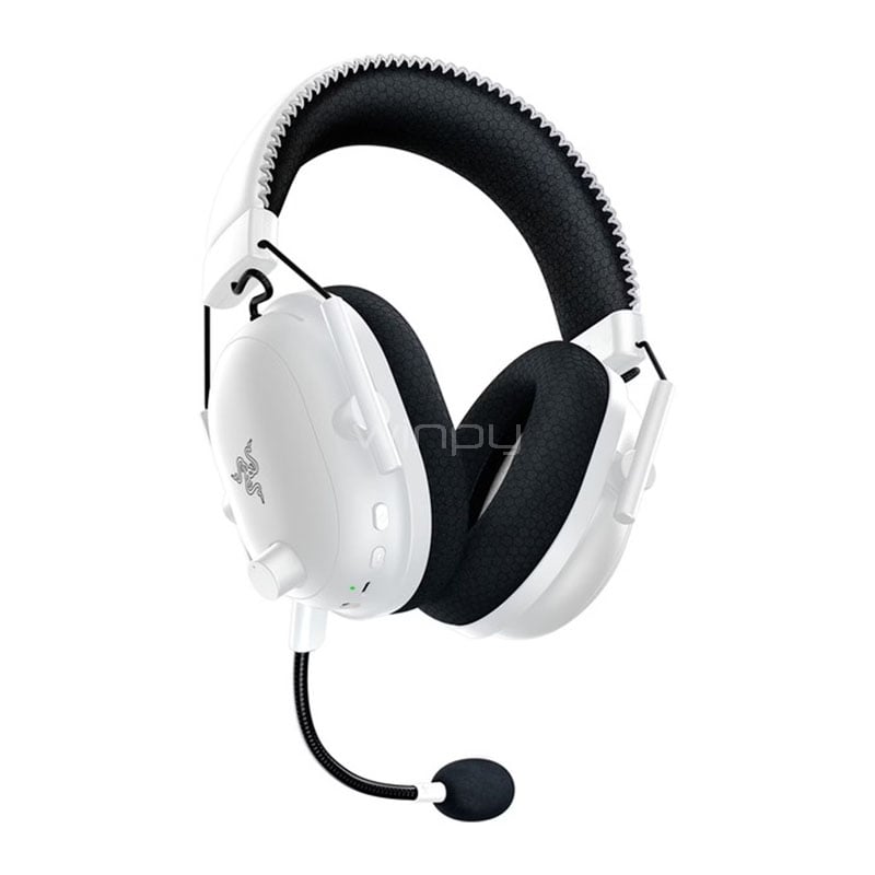 Audífonos Gamer Razer Blackshark V2 Pro HyperSpeed (2023, Bluetooth/ Dongle USB, Blanco)