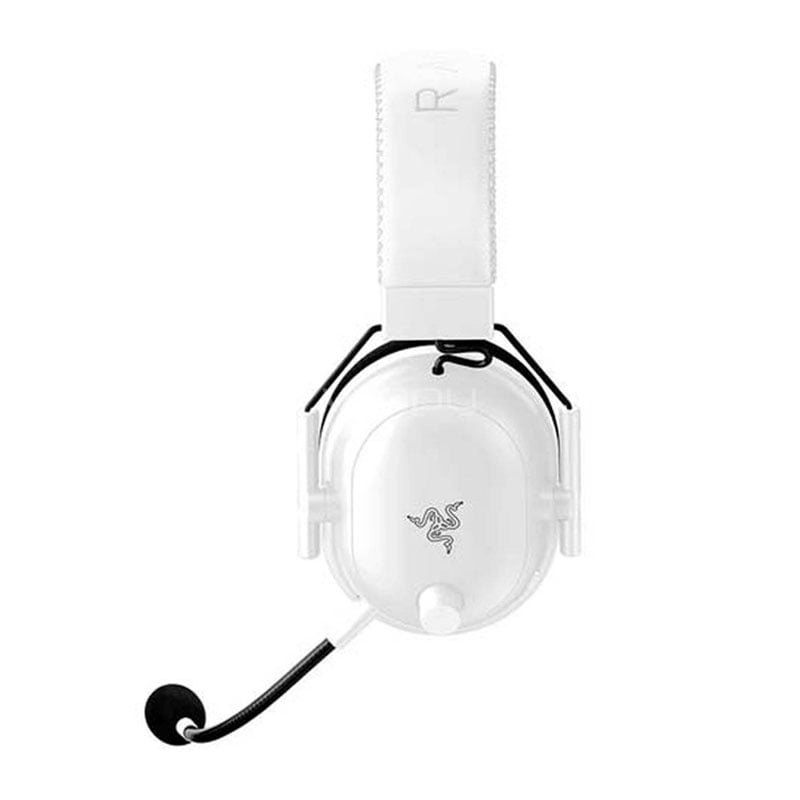 Audífonos Gamer Razer Blackshark V2 Pro HyperSpeed (2023, Bluetooth/ Dongle USB, Blanco)