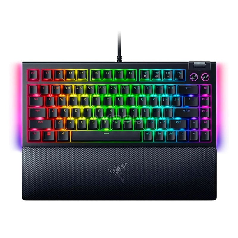 Teclado Mecánico Razer Blackwidow V4 75% (Switch Orange, Inglés