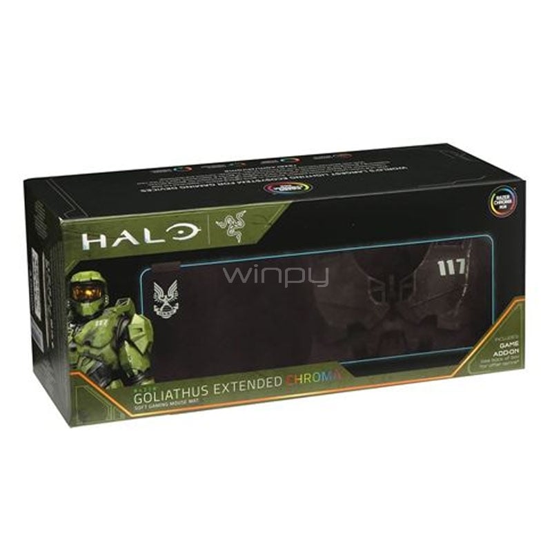 Mousepad Gamer Razer Goliathus Chroma RGB (XL, 92 x 29cm, USB, Halo Infinite)