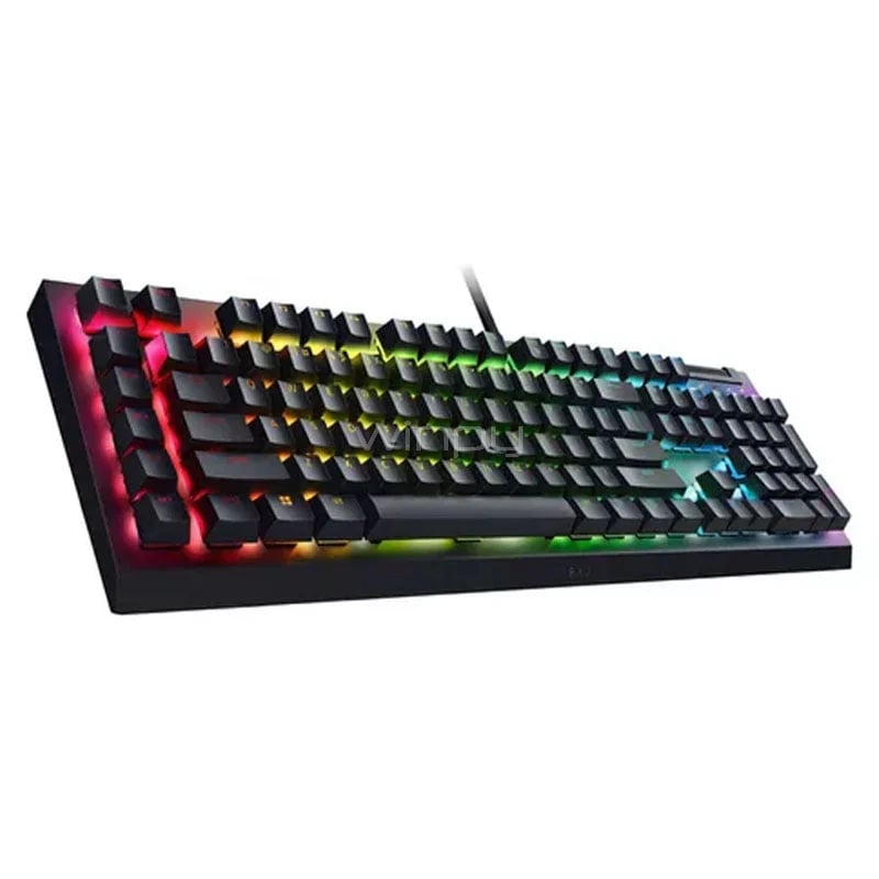 Teclado Mecánico Razer Blackwidow V4 X (Switch Yellow, Español