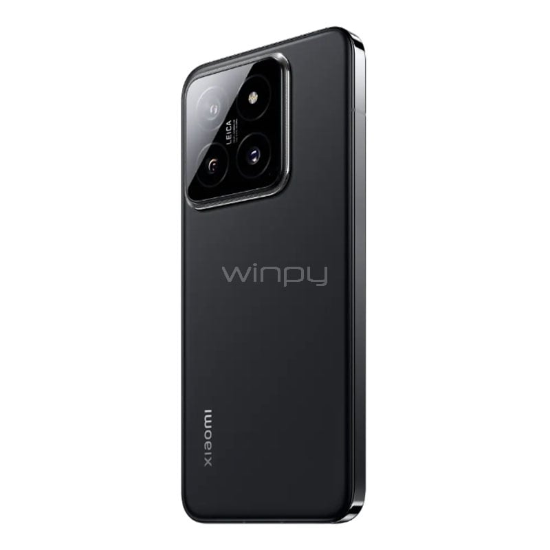 Celular Xiaomi 14 EU de 6.3“ (OctaCore, 12GB RAM, 512GB Internos, Negro)