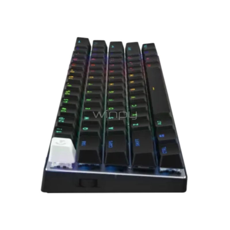 Teclado Mecánico Logitech Pro X 60 (Switch GX Tactile, English, Negro)