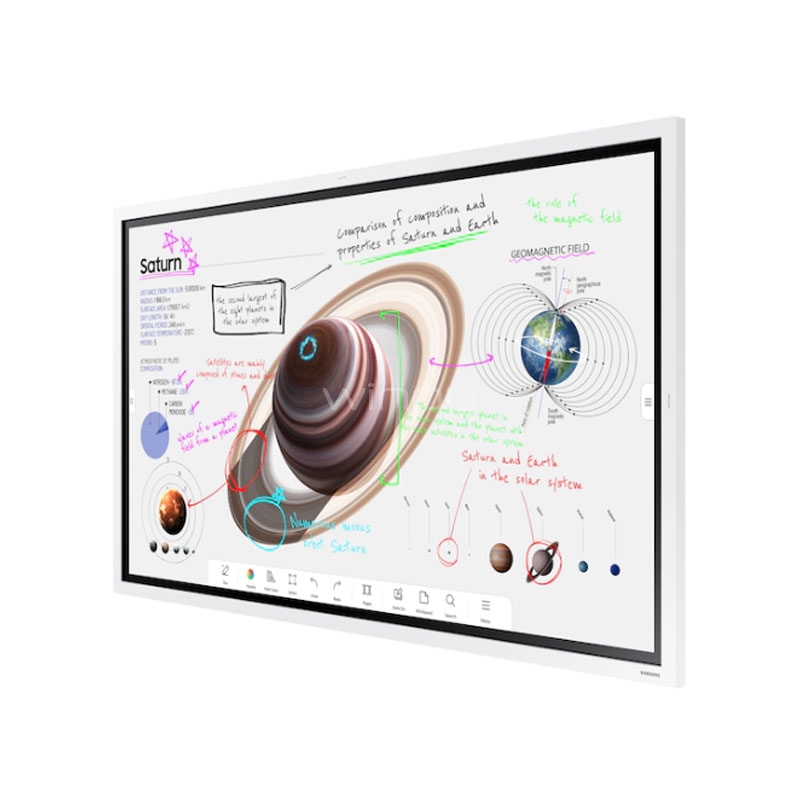 Pantalla Interactiva Samsung WMB Series de 65“ (New Edge, 4K, USB-C+Wi-Fi, Vesa)