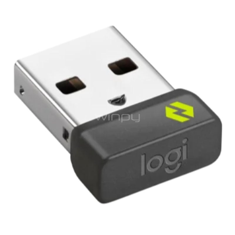 Receptor USB Logitech Logi Bolt (USB, 6 dispositivos, hasta 10 metros)