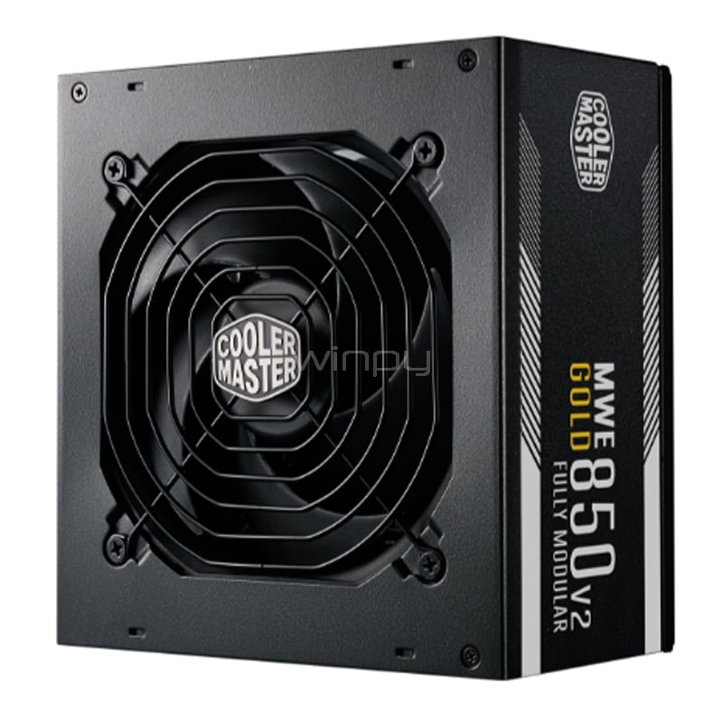 Fuente de Poder Cooler Master MWE GOLD V2 de 850W (Full Modular, Certificada 80+ Gold, ATX 3.0)