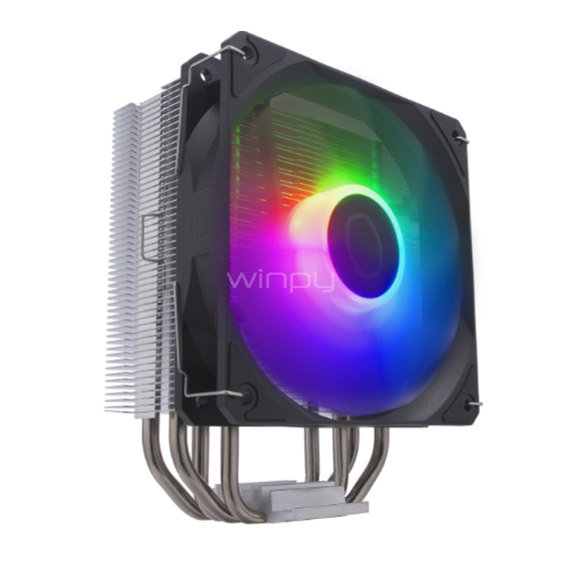 Disipador Cooler Master Hyper 212 Spectrum V3 (LGA1700/AM5, 120mm, 1.750rpm, ARGB)