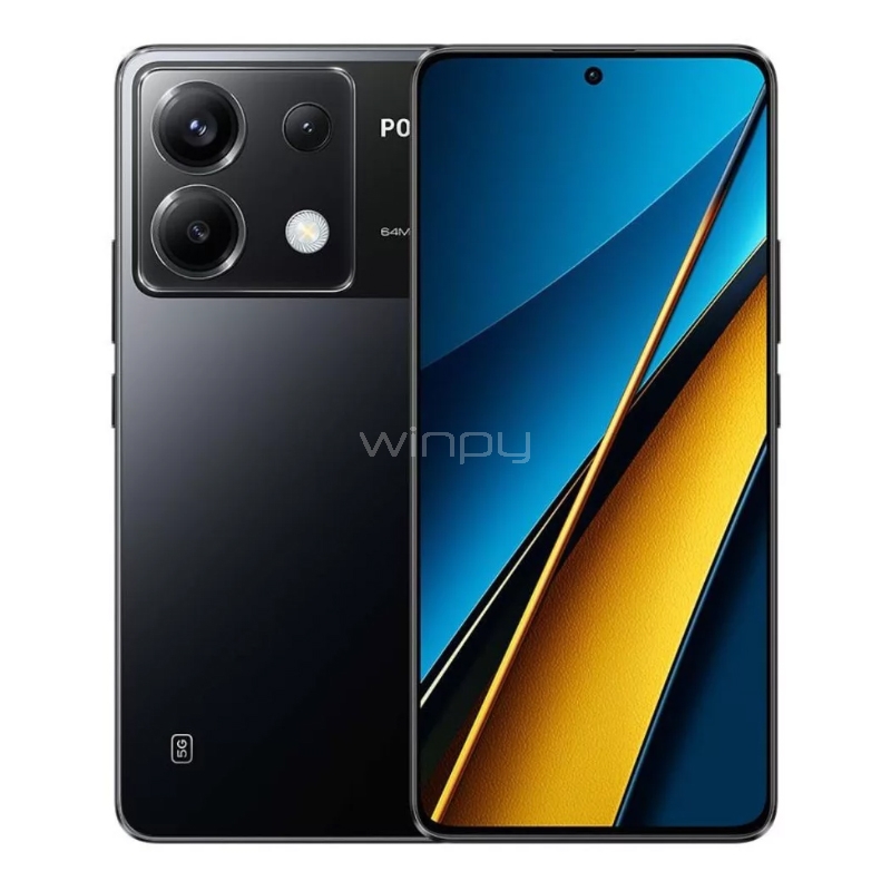 Celular Xiaomi POCO X6 5G US de 6.67“ (OctaCore, 8GB RAM, 256GB Internos, Black)