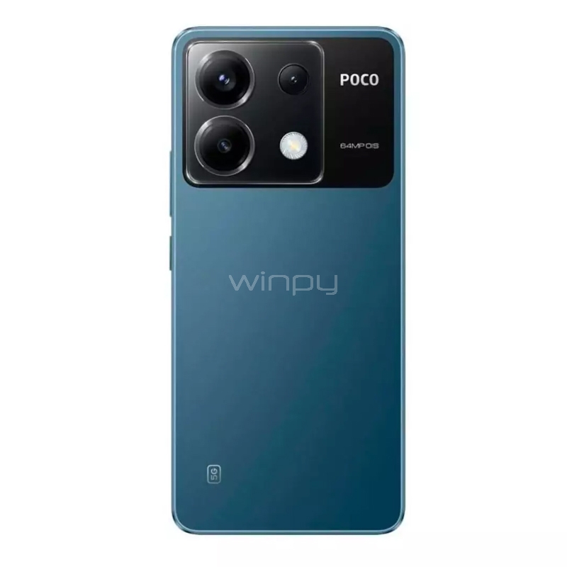 Celular Xiaomi POCO X6 5G EU de 6.67“ (OctaCore, 8GB RAM, 256GB Internos, Blue)