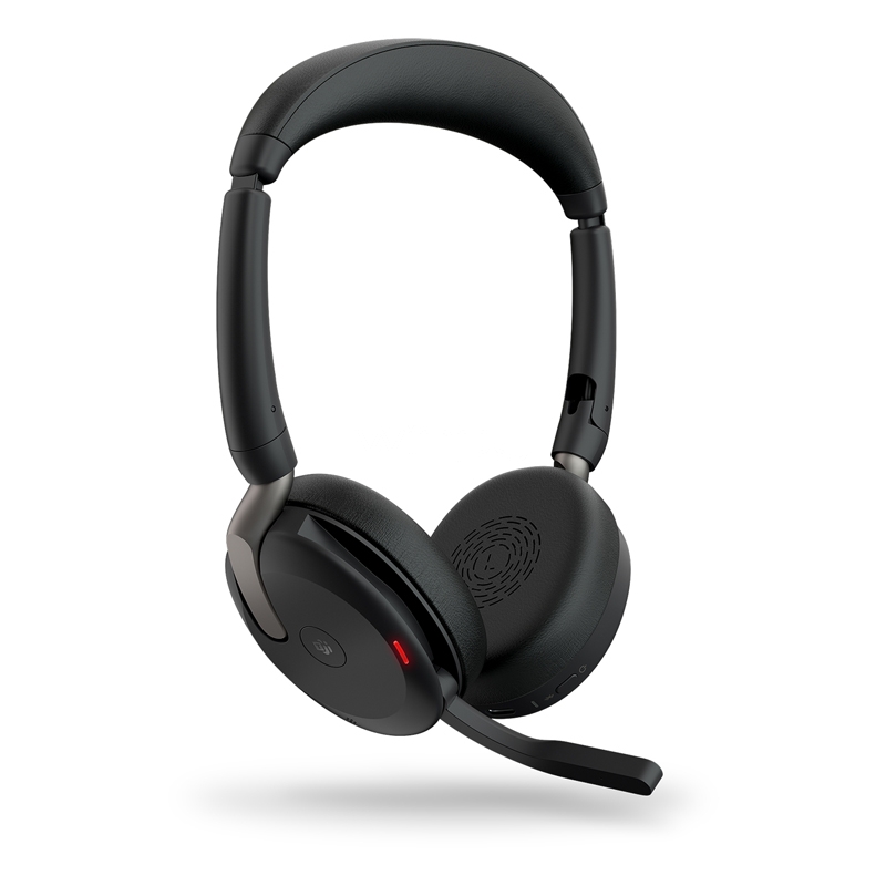 Audífonos Inalámbrico Jabra Evolve2 65 Flex (Voz HD, Bluetooth/USB, Negro)