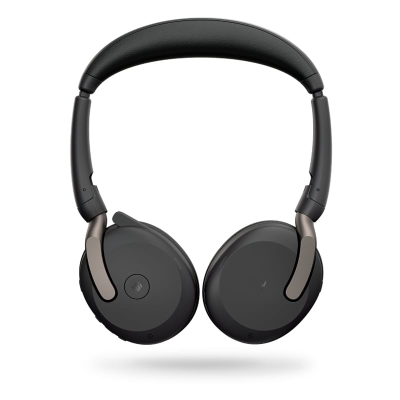 Audífonos Inalámbrico Jabra Evolve2 65 Flex (Voz HD, Bluetooth/USB, Negro)