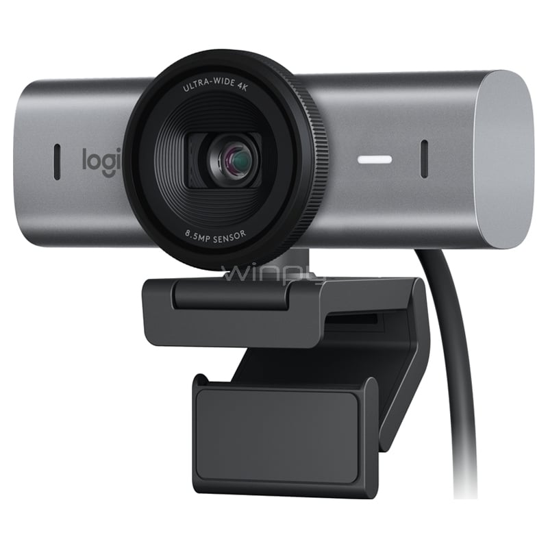 WebCam Logitech MX Brio 705 for Business (8.5MP, CMOS, 4K, 4X Zoom, Gris)