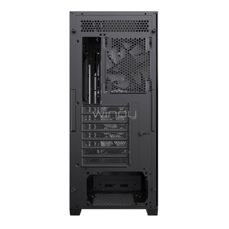 Gabinete Gamer Gamemax Siege BK (E-ATX, Vidrio Templado, 4 Ventiladores ARGB)