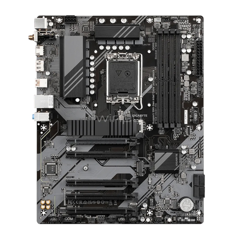 Placa Madre Gigabyte B760 DS3H AX (LGA1700, DDR5 4000/7600MHz, M.2, ATX)