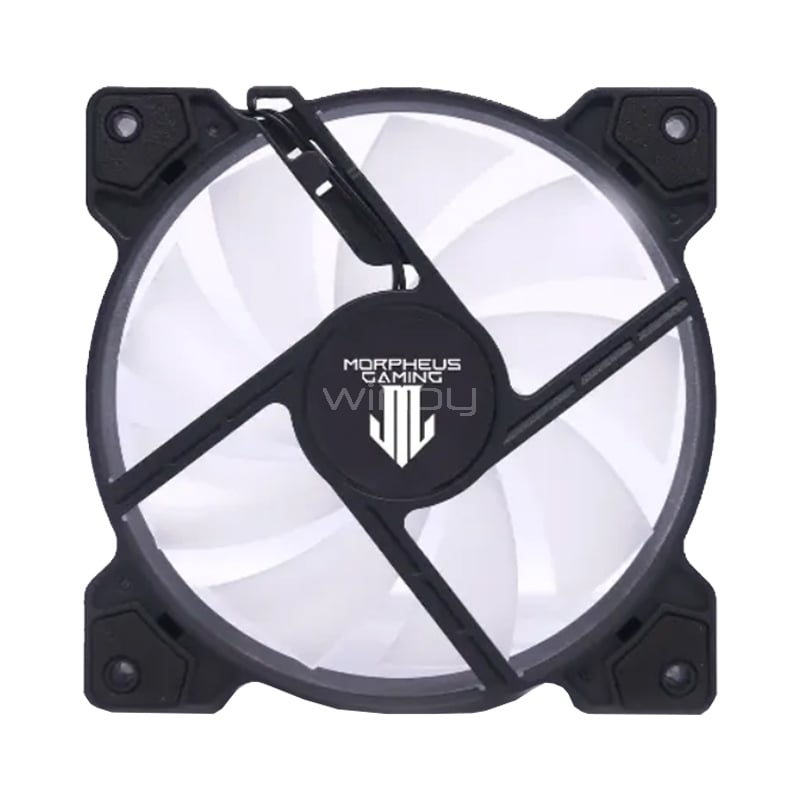 Ventilador Morpheus Gaming BFR 14 (120mm, RGB 4 Pines, Conexión Molex)