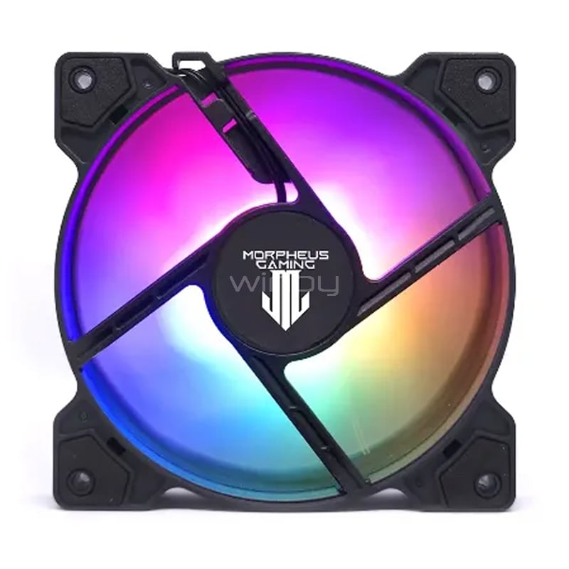 Ventilador Morpheus Gaming BFR 14 (120mm, RGB 4 Pines, Conexión Molex)