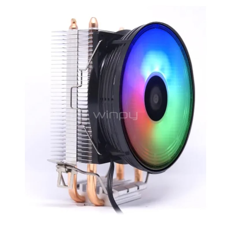 Disipador Morpheus Gaming A100 ARGB (LGA1700/AM4, 95mm, 1.700rpm)