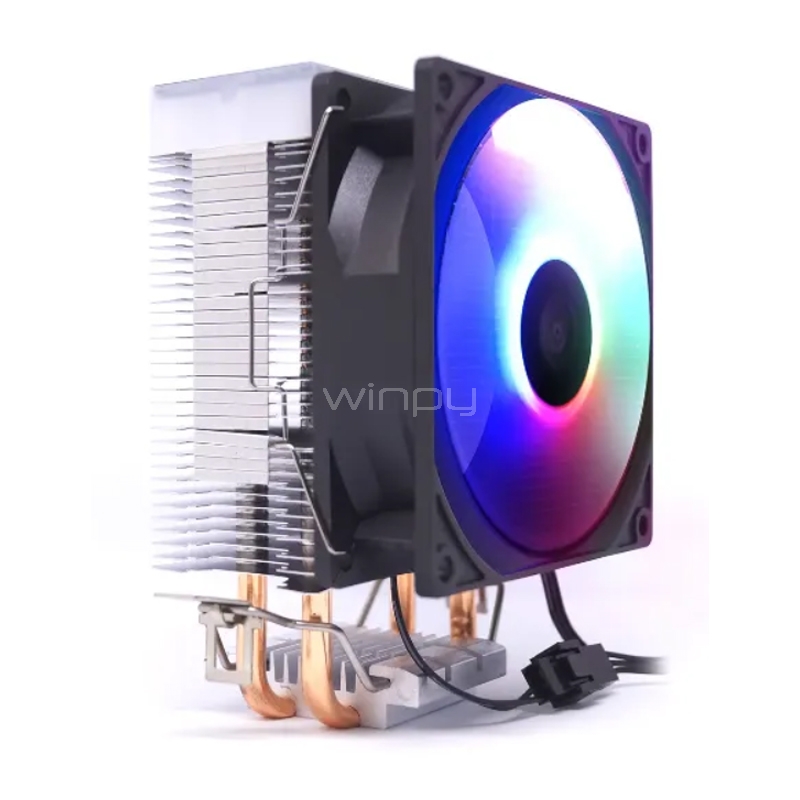 Disipador Morpheus Gaming G20 RGB (LGA1700/AM4, 92mm, 1.900rpm)