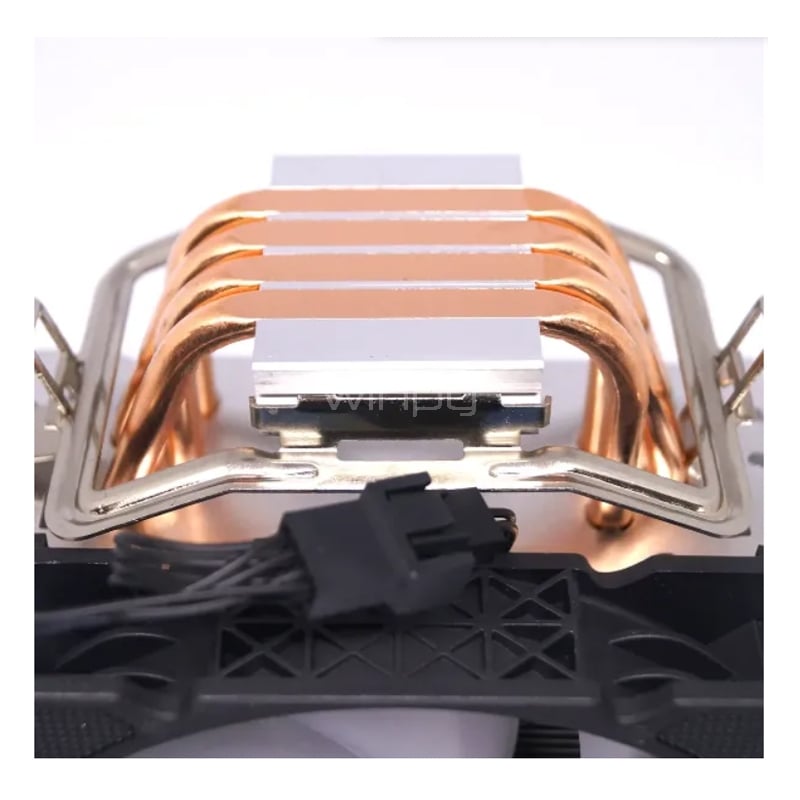 Disipador Morpheus Gaming TJ400 RGB (LGA1700/AM4, 120mm, 1.600rpm)
