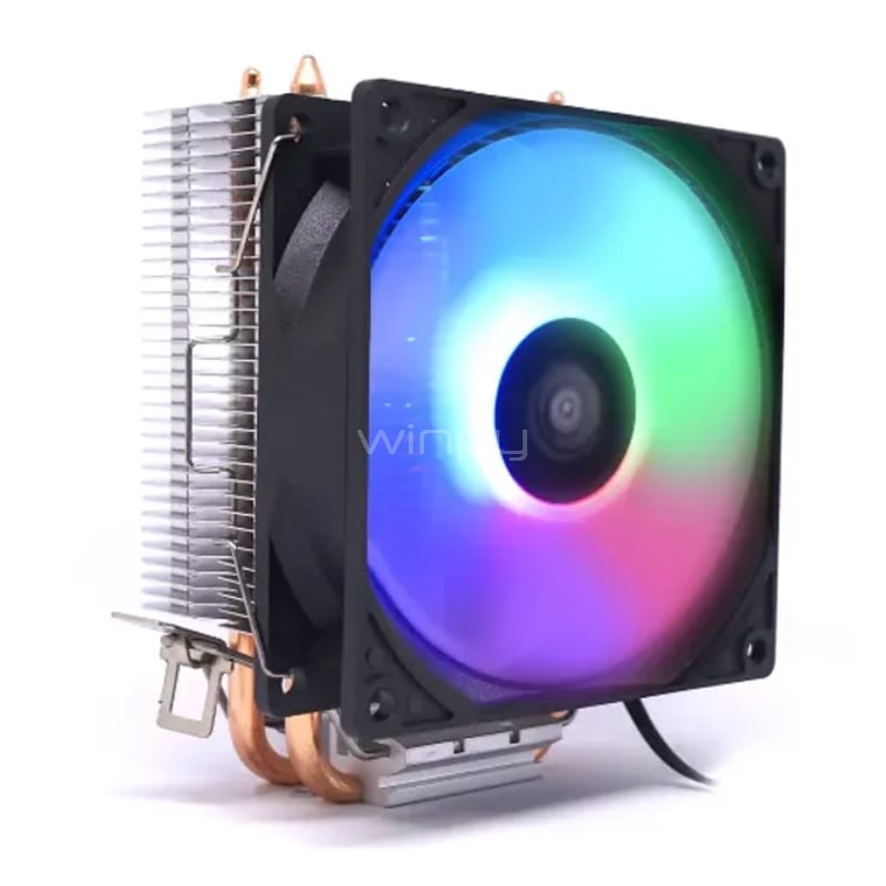 Disipador Morpheus Gaming TJ400 RGB (LGA1700/AM4, 120mm, 1.600rpm)